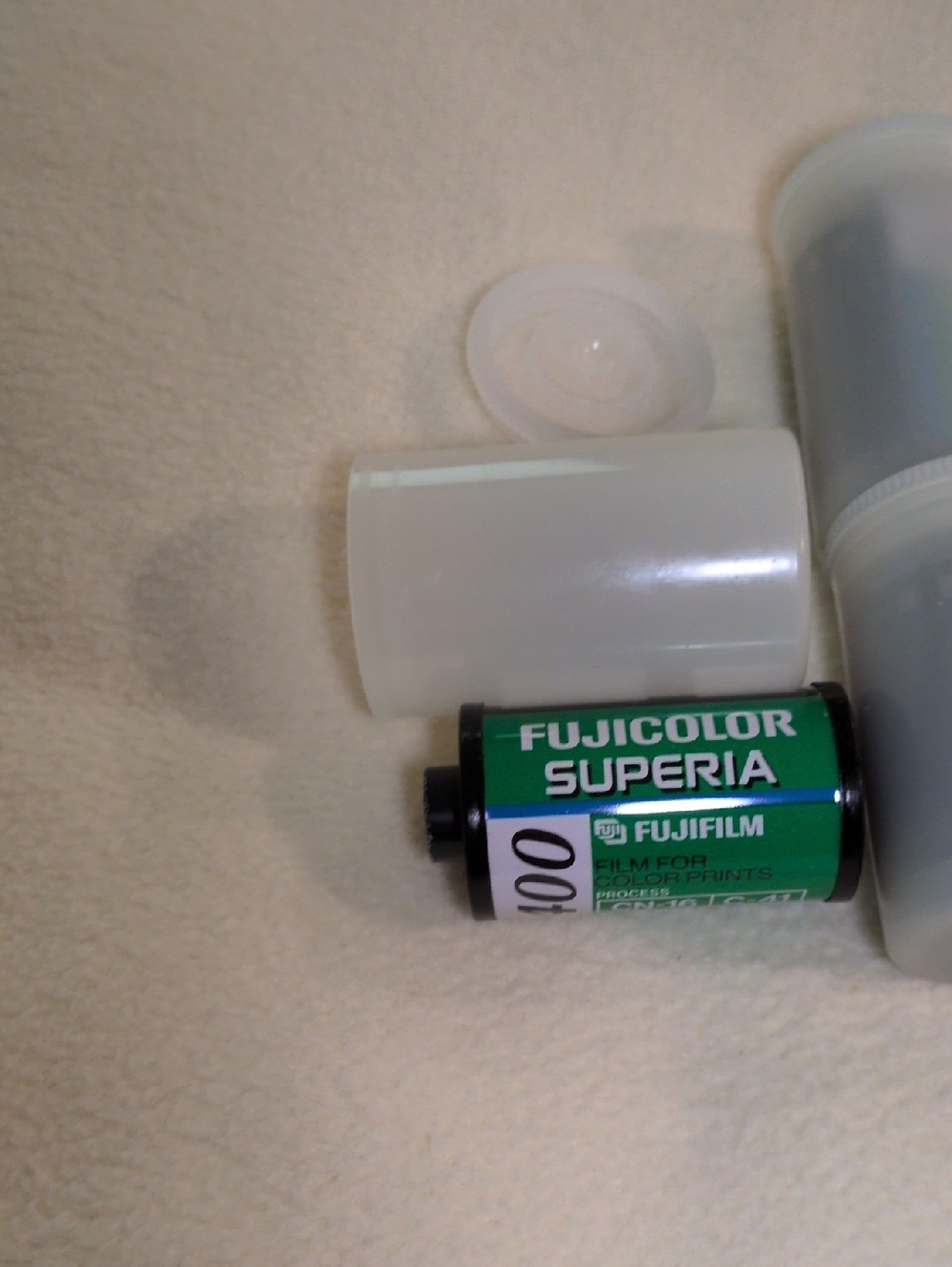 expired fujifilm fujicolor superia for 35 mm prints.